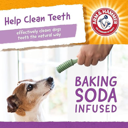 Arm & Hammer for Pets Smilies Tartar Control Dental Treats for Dogs, Value Pack, 62 Pieces | Dog Dental Chews Fight Bad Breath, Plaque & Tartar Without Brushing | Fresh Mint Flavor
