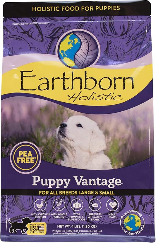 Earthborn Holistic Puppy Vantage Dry Dog Food, 4 lb