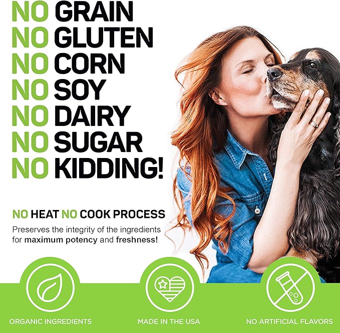 for Dogs | Hip and Joint Supplement for Dog Joint Pain Relief Infused with Organic Hemp Oil, Glucosamine, Chondroitin, Turmeric, MSM to Enhance Mobility, Flexibility & Comfort