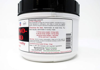 Dogzymes Immuno Guard Immunity Support with Live Beneficial Probiotics and Enzymes (8 ounce)