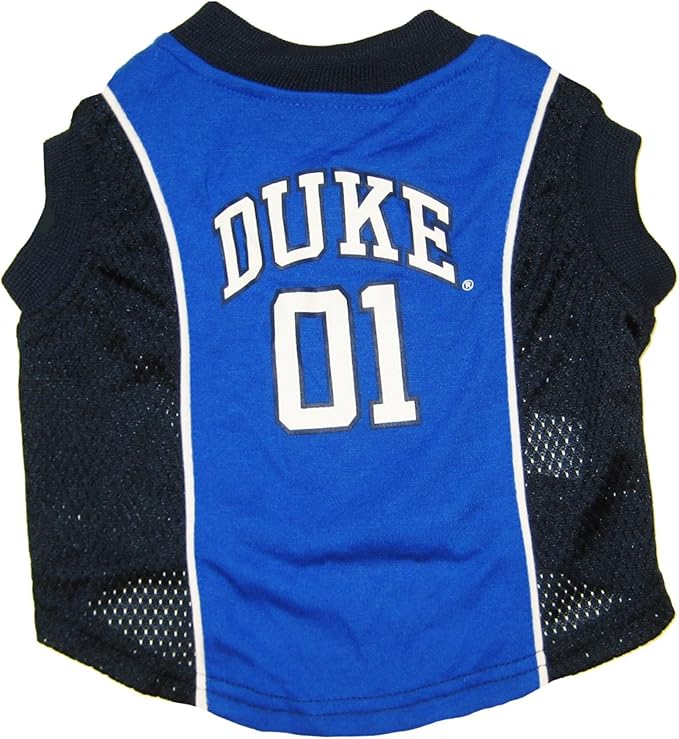 Pets First NCAA Basketball Pet Jersey DUKE BLUE DEVILS Dog Jersey, X-Large