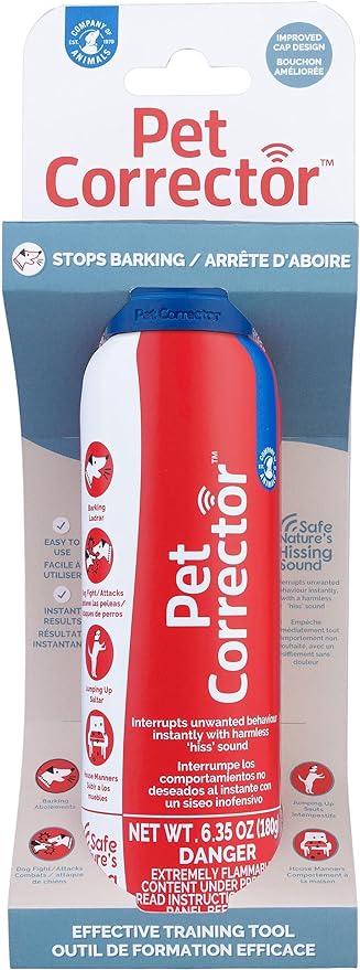 PET CORRECTOR Dog Trainer, 200ml. 4 Pack- Stops Barking, Jumping Up, Place Avoidance, Food Stealing, Dog Fights & Attacks. Help stop unwanted dog behaviour. Easy to use, safe, humane and effective.