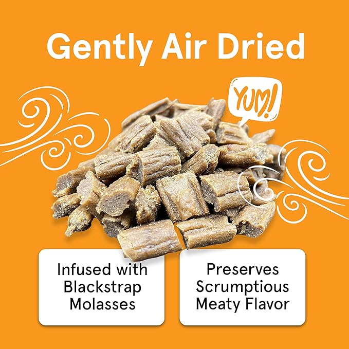 Real Meat Tiny Trainer Bites Dog Treats - 1lb of USA-Made Soft & Chewy Air-Dried Chicken Training Treats for Dogs & Puppies - All-Natural Grain-Free Dog Training Treats w/Free-Range Cage-Free Chicken