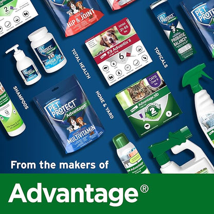 Pet Protect from The Makers of Advantage Vet-Formulated Daily Multivitamin for Dogs | 120 Chews with Vitamins