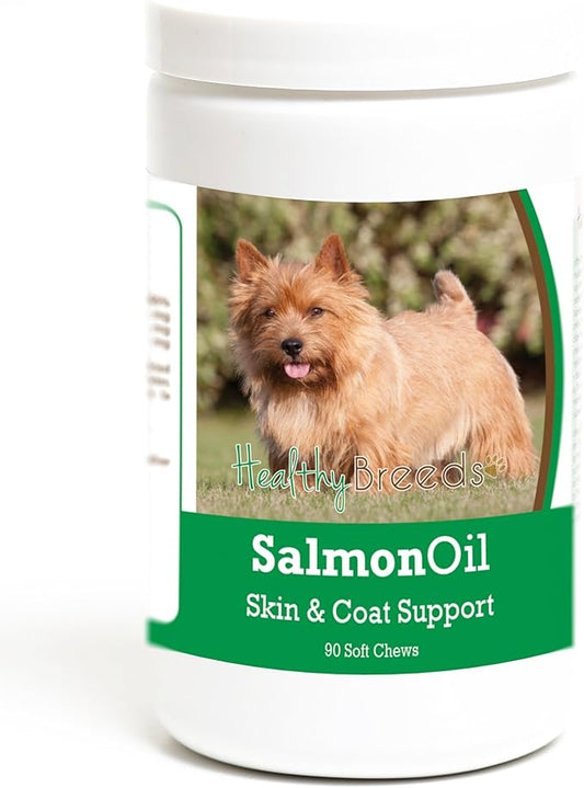 Healthy Breeds Norwich Terrier Salmon Oil Soft Chews 90 Count