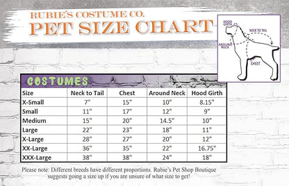 Rubie's Disney: Nightmare Before Christmas Costume Accessory for Pets, Jack Skellington, S-M (200185_S-M)