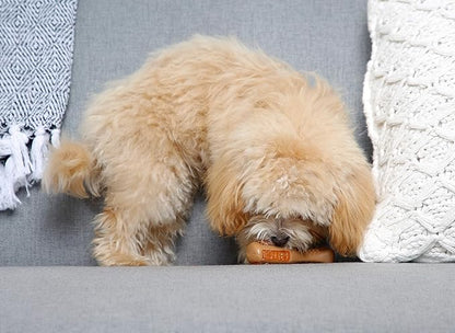 Hartz Chew ‘n Clean Chew Toy and Treat in One Chicken Flavored Drumstick Dog Toy, Extra Small