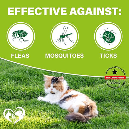Flea and Tick Prevention Chewable Pills for Cats - Revolution Oral Flea Treatment for Pets - Pest Control & Natural Defense - Chewables Small Tablets Made in USA (Salmon Fish (for Cats))