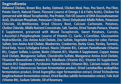 Blue Buffalo Life Protection Formula Natural Senior Dry Dog Food, Chicken and Brown Rice 5-lb Trial Size Bag