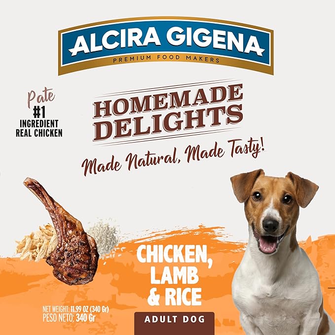 Dog Wet Food (Chicken, Lamb and Rice) - (Pack of 12)