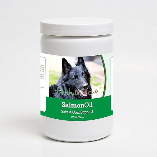 Healthy Breeds Belgian Sheepdog Salmon Oil Soft Chews 120 Count
