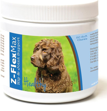Healthy Breeds Boykin Spaniel Z-Flex Max Hip and Joint Soft Chews 50 Count