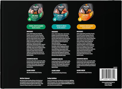 Nulo Signature Stews Variety Pack: Small Breed Wet Dog Food, 2.8 oz.