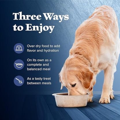 Blue Buffalo Wilderness High Protein, Natural Senior Wet Dog Food, Turkey & Chicken Grill 12.5-oz cans (Pack of 12)