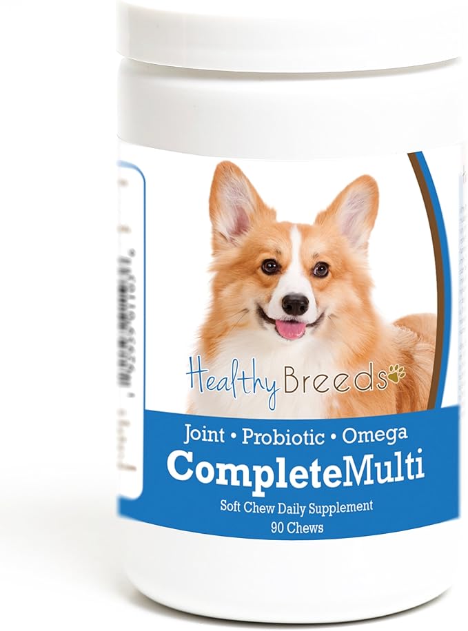 Healthy Breeds Pembroke Welsh Corgi All in One Multivitamin Soft Chew 90 Count