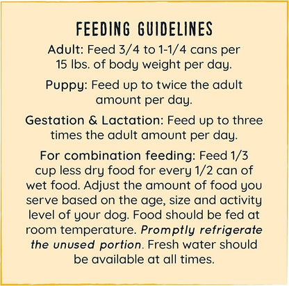Hound & Gatos Wet Dog Food, 98% Chicken & Liver, case of 12, 13 oz cans
