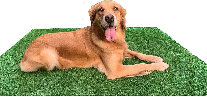 51" x 40" Lawn Grass Synthetic Turf, Fake Grass Artificial Thick Pet Mat Faux Grass for Indoor/Outdoor Landscape