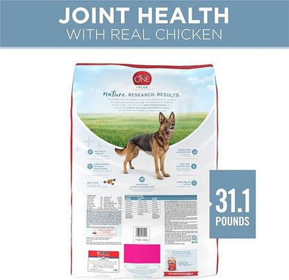 Purina ONE Plus Joint Health Formula Natural With Added Vitamins, Minerals and Nutrients Dry Dog Food - 31.1 lb. Bag