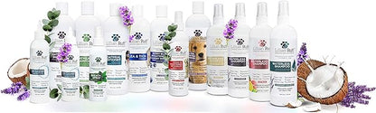 Lillian Ruff Ear Cleaner & Otic Wax Solvent for Dogs with Tea Tree Oil, Bee Propolis & Aloe - Coconut and Lavender Scent - Dissolve Wax and Combat Ear Odors - Safe for Sensitive Ears (4oz)