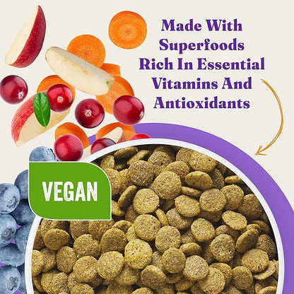 Halo Holistic Plant-Based Recipe With Superfoods, Complete Digestive Health, Vegan Dry Dog Food Bag, Adult Formula, 10-lb Bag