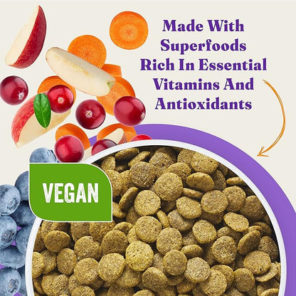 Halo Holistic Plant-Based Recipe With Superfoods, Complete Digestive Health, Vegan Dry Dog Food Bag, Adult Formula, 10-lb Bag