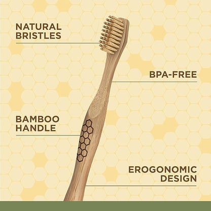 Burt's Bees for Pets Care+ Oral Care Kit, Gum Soothing Dog Toothpaste with Hemp Seed Oil and Bamboo Dog Toothbrush - Dog Tooth Brushing Kit for Dog Dental Care from Burt's Bees