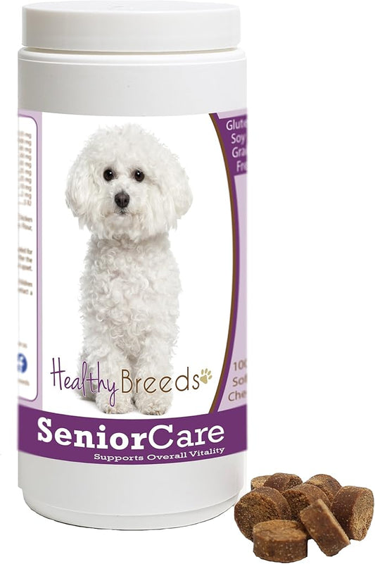 Healthy Breeds Bichon Frise Senior Dog Care Soft Chews 100 Count