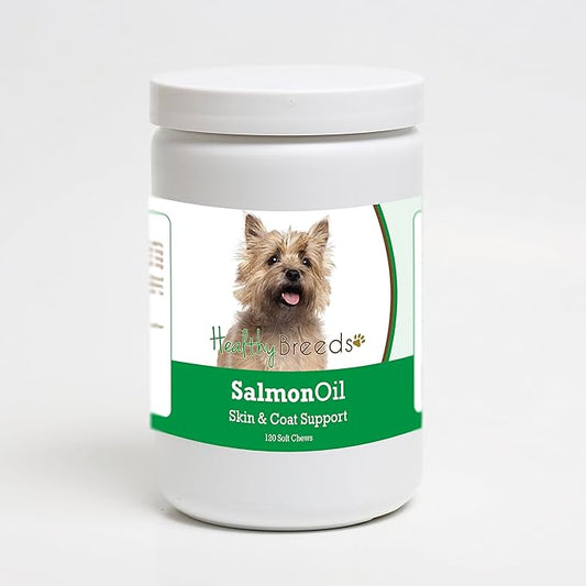 Healthy Breeds Cairn Terrier Salmon Oil Soft Chews 120 Count