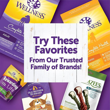 Wellness Rewarding Life Grain-Free Soft Dog Treats, Made in USA with Healthy Ingredients, Ideal for Training (Lamb & Salmon, 6-Ounce Bag)