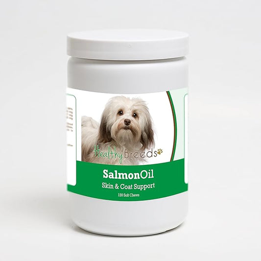 Healthy Breeds Havanese Salmon Oil Soft Chews 120 Count