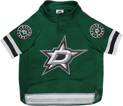 Pets First NHL Dallas Stars Jersey for Dogs & Cats, Small. - Let Your Pet Be A Real NHL Fan!