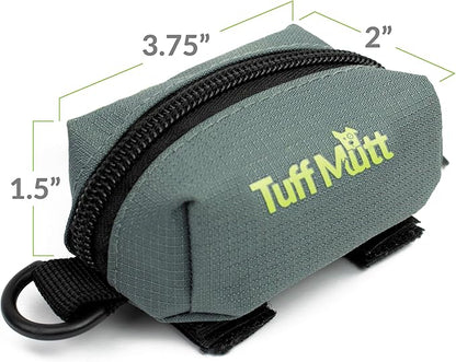 Dog Poop Bag Holder for Leash, Accessory For All Leashes, Lightweight Doggie Poop Bag Dispenser Allows For Easy Access To Pet Waste Bags, Includes Doggy Bags for Poop Holders