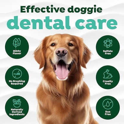 TropiClean Clean Teeth Gel for Dogs | Dog Dental Care | Dog Toothpaste | Breath Freshener | Easy Teeth Cleaning | Made in the USA | 4 oz.