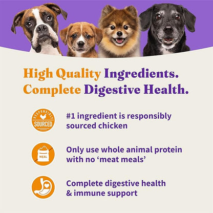 Halo Holistic Adult Dog Grain Free Cage-Free Chicken & Sweet Potato Recipe 10 lb Bag