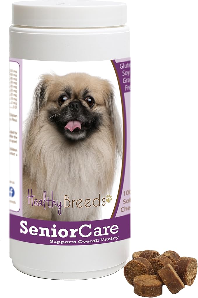 Healthy Breeds Pekingese Senior Dog Care Soft Chews 100 Count