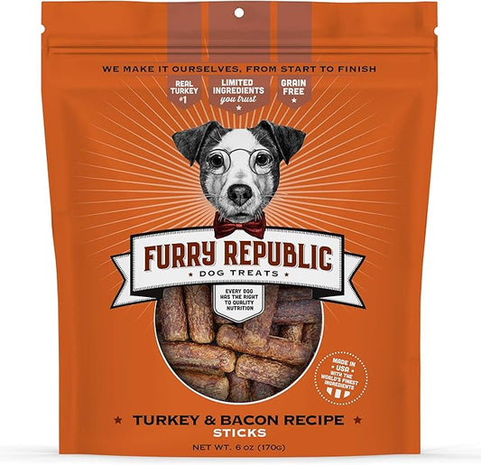 Dog Treats, Chewy Sticks Made in the USA, Natural (850002221008) 6oz