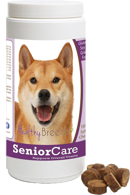 Healthy Breeds Shiba Inu Senior Dog Care Soft Chews 100 Count