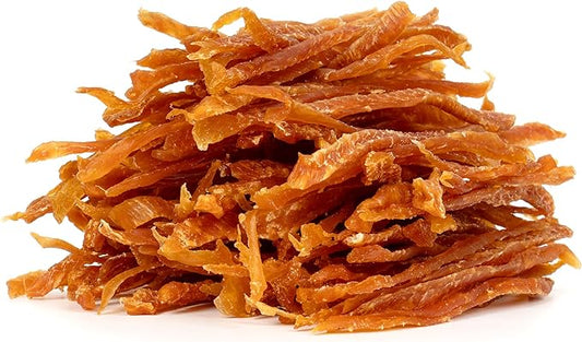 MON2SUN Dog Treats, Chicken Jerky Strips for Small Dogs, High Protein & Grain Free Dog Snacks, Easy to Digest Dog Training Treats (Chicken, 17.64 Ounce -Pack of 1)