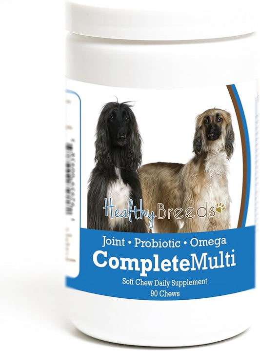 Healthy Breeds Afghan Hound All in One Multivitamin Soft Chew 90 Count