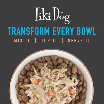 Tiki Dog Taste of The World - Dog Wet Food - Whole Foods - India! Chicken Masala - 3 oz Cup
