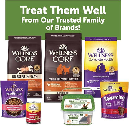 WHIMZEES by Wellness Long lasting Dog Chews Value Box: All Natural Grain Free Treats to Help Clean Teeth & Reduce Plaque & Tartar - for Dogs 40-60 Lbs - 24 Count