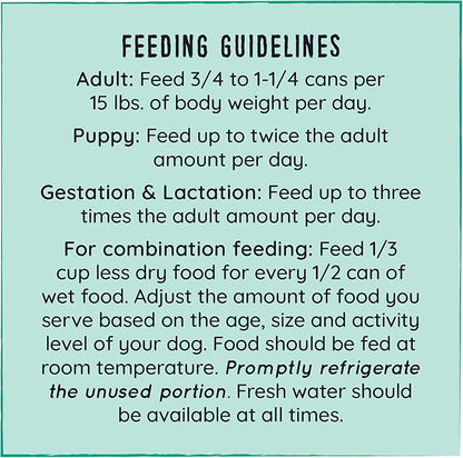Hound & Gatos Wet Dog Food, 98% Gamebird Poultry, case of 12, 13 oz cans