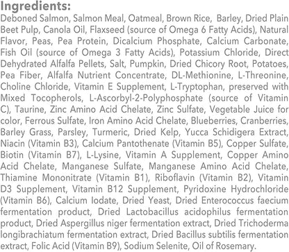 Blue Buffalo True Solutions Perfect Skin & Coat Natural Adult Dry Dog Food, Salmon, 11-lb