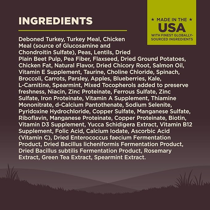 Wellness Natural Pet Food CORE Grain-Free High-Protein Small Breed Dry Dog Food, Natural Ingredients, Made in USA with Real Meat (Adult, Healthy Weight, 12-Pound Bag)