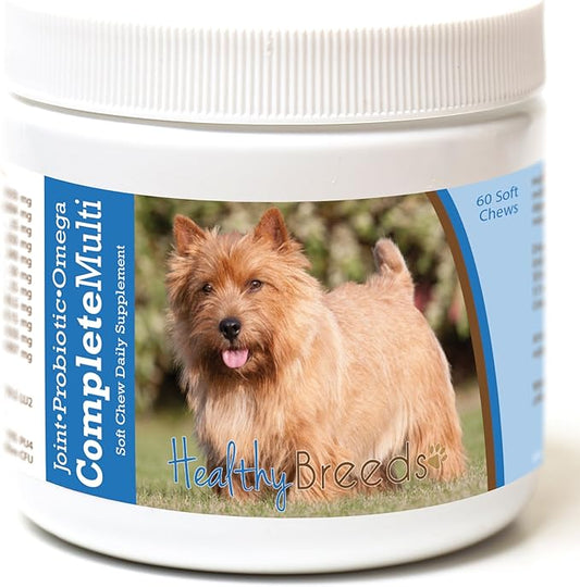 Healthy Breeds Norwich Terrier All in One Multivitamin Soft Chew 60 Count