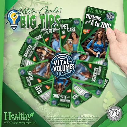 Optixcare Eye Cleaning Wipes for Dogs and Cats 50 Count 2 Pack (100 Total Wipes) and Vital Volumes Pet Care Card - Bundle
