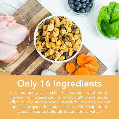 Simple Food Project - Chicken & Turkey - Freeze Dried Raw Food for Dogs - 24oz