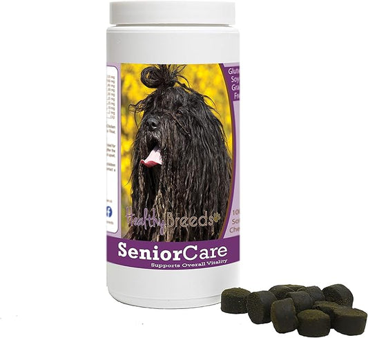Healthy Breeds Bergamasco Senior Dog Care Soft Chews 100 Count