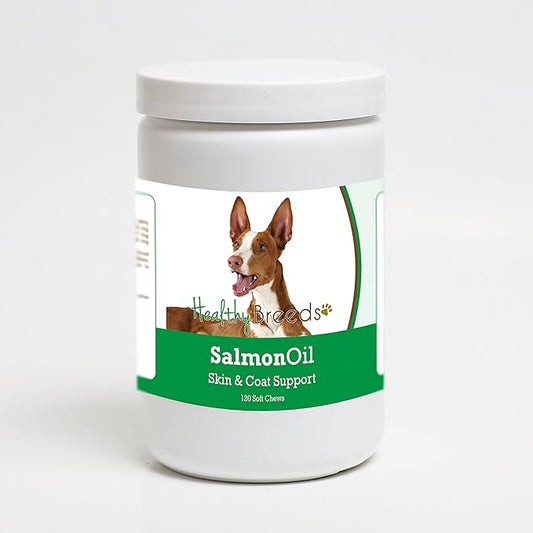 Healthy Breeds Ibizan Hound Salmon Oil Soft Chews 120 Count