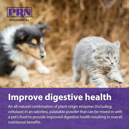 PRN Pharmacal ProZyme Original Formula Enzyme Replacement Supplement - Reinforces Animal's Digestive System, Supports Dog & Cat Food Breakdown - Promotes Pet's Digestive Health - 85 g, 3 Oz Bottle
